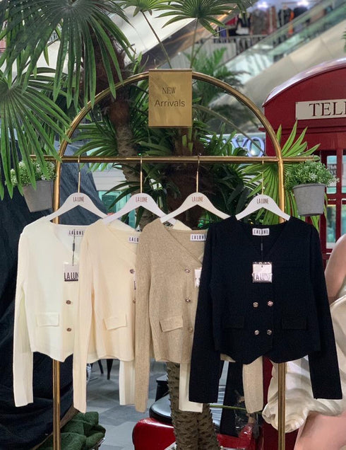 Women Elegant v-Neck Long Sleeve Sweater